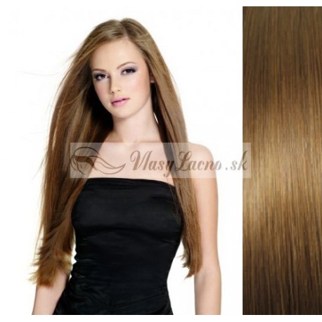 Svetlo hnedé CLIP IN vlasy na predĺženie - 40-43 cm