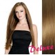 DELUXE svetlo hnedé CLIP IN vlasy na predĺženie - 50-53 cm