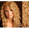 Kučeravé tape-in Remy prúžky, 50-53 cm, 40 ks - prírodná blond