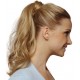 Vlnitý clip-in cop 50 cm, ľudské vlasy - prírodná / svetlejšia blond